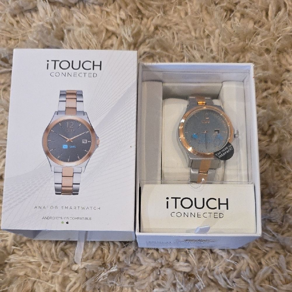 Connected Rose Gold Women's Smartwatch
